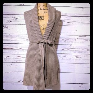 Gap Belted Sweater Vest with Belt